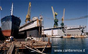 Nave ai lavori in bacino/Vessel repair