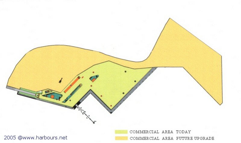 commercial area future upgrade- espansione futura dell'area commerciale a Punta Cugno