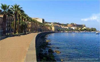 Il lungomare di Milazzo