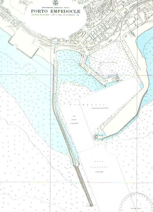 Porto Empedocle Port-Map
