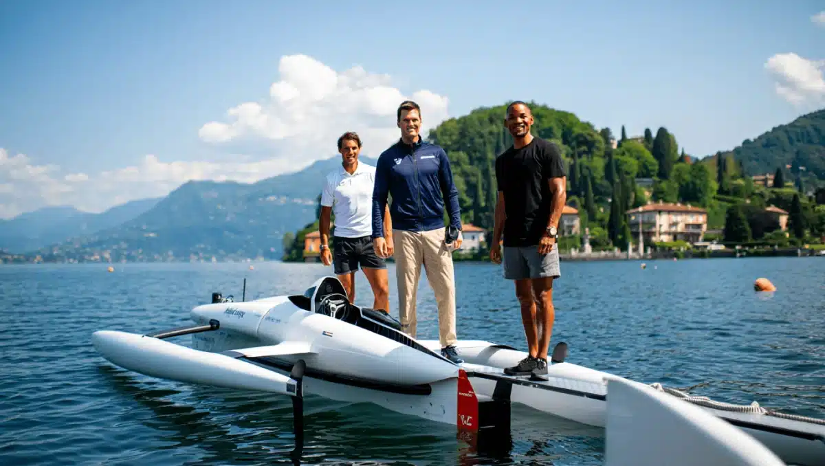 Rafael Nadal, Tom Brady e Will Smith all’E1 Series