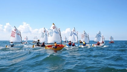 Vela: seconda tappa zonale Optimist a Talamone