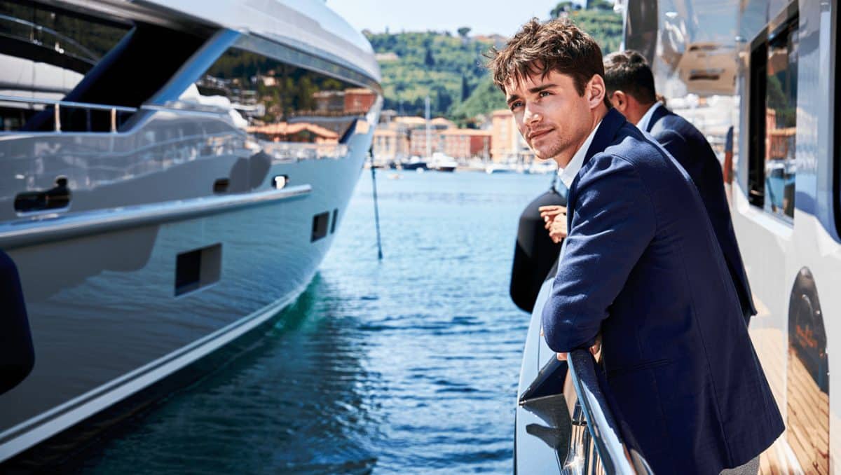 Riva 102’ Corsaro Super: Charles Leclerc firma il varo