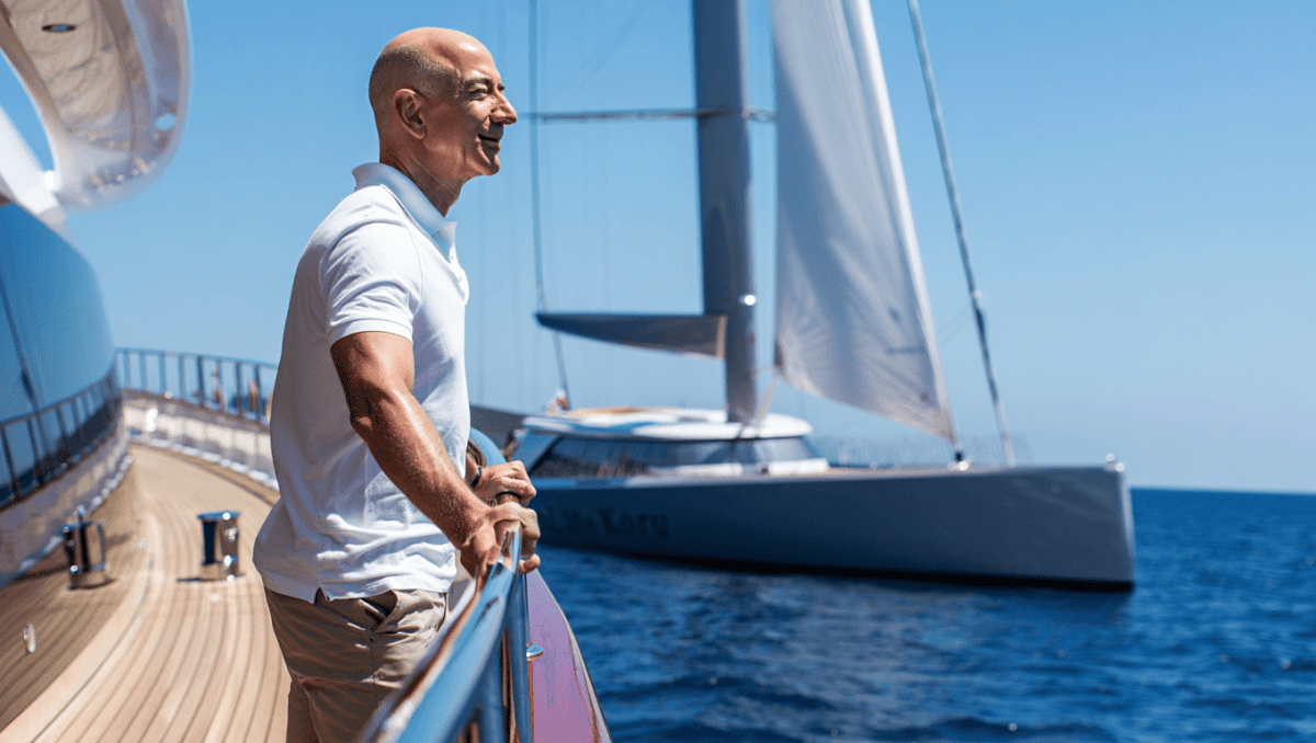 Jeff Bezos vende Koru (da 127 metri)