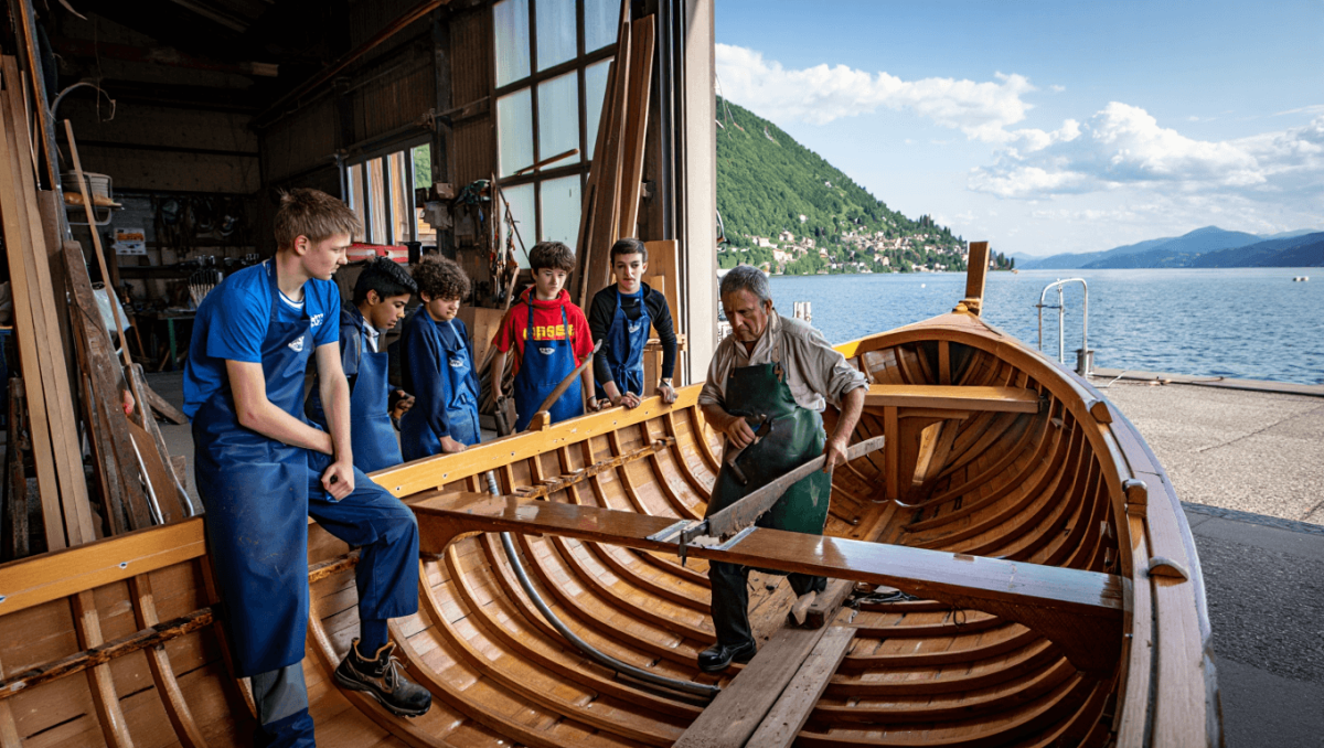 Sul Lago Maggiore nasce la prima scuola di maestri d’ascia