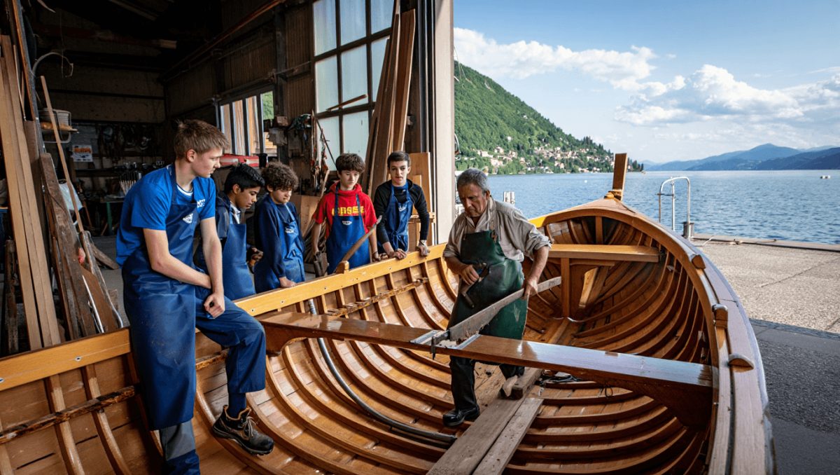 Sul Lago Maggiore nasce la prima scuola di maestri d’ascia