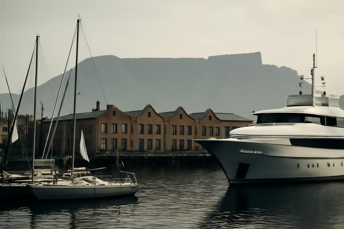 Superyacht sbarcano a Città del Capo: storico porto vittoriano si trasforma